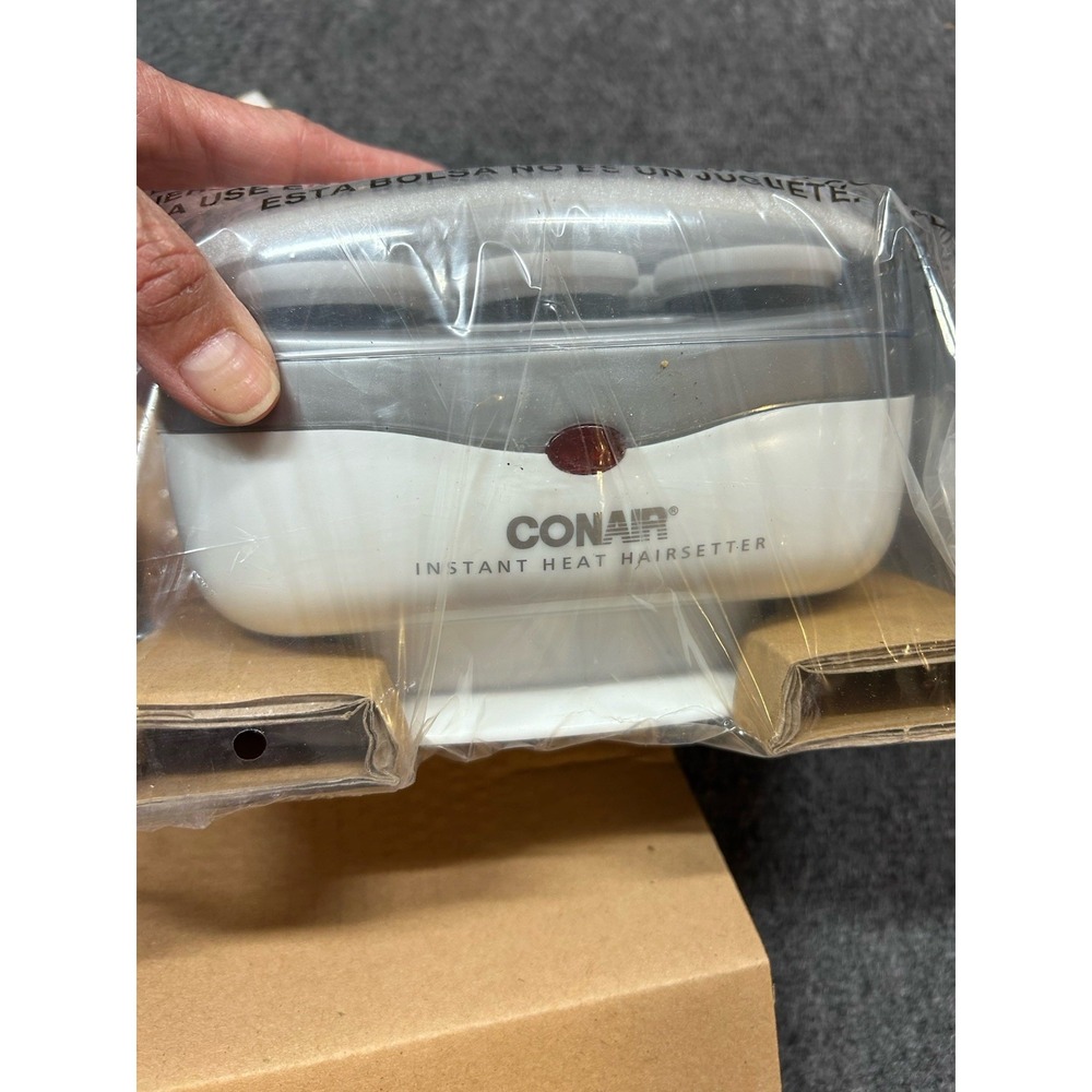 NEW 2012 Conair Instant Heat Compact Jumbo Hot Rollers Setter 5 Rollers TS7NR - Picture 7 of 10